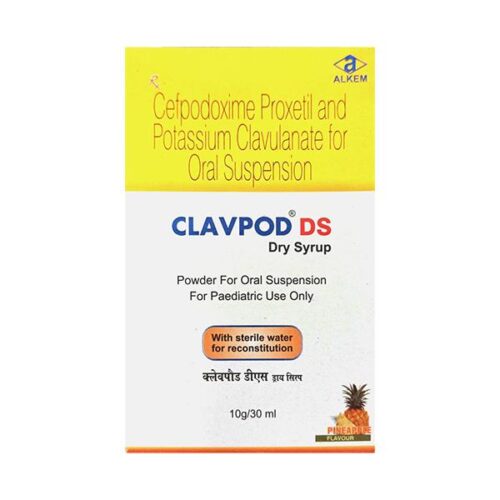 CLAVPOD DS PINEAPPLE FLAVOUR Dry Syrup 30ml