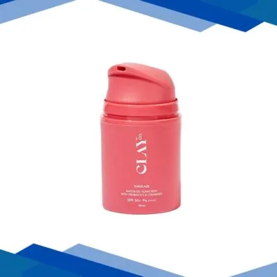 Clayco Sunglaze Sunscreen SPF 50 PA ++++ with Probiotic & Ceramides 50 ml