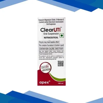 CLEARUTI SUGAR FREE Oral Suspension 100ml