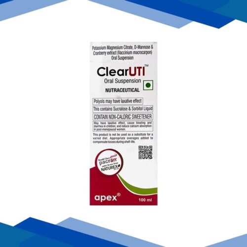 CLEARUTI SUGAR FREE Oral Suspension 100ml