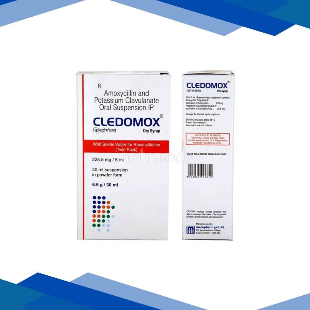 Cledomox 228.5mg Dry Syrup 30ml