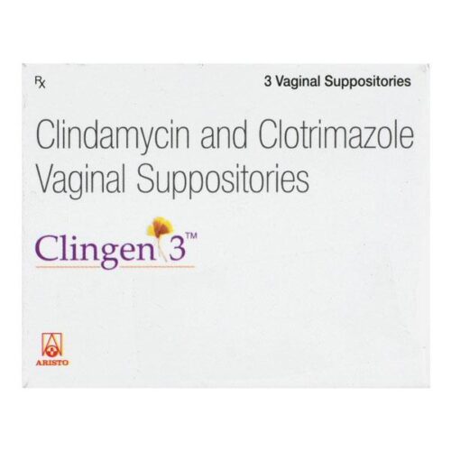 Clingen 3 Vaginal Suppository 3’S