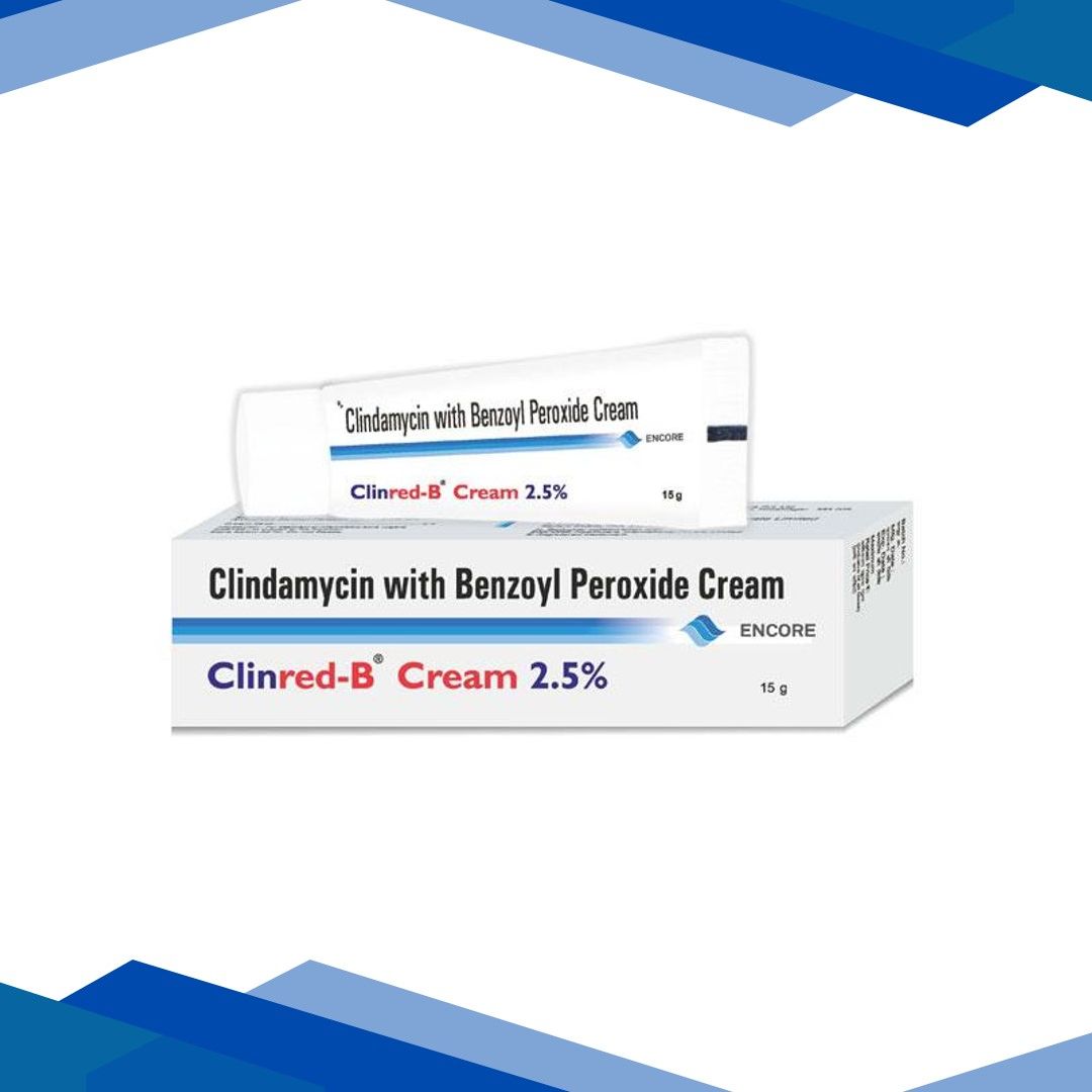 CLINRED B 2.5% Cream 15gm