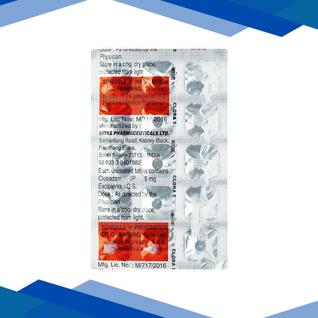 Cloba 5mg Tablet 15’S