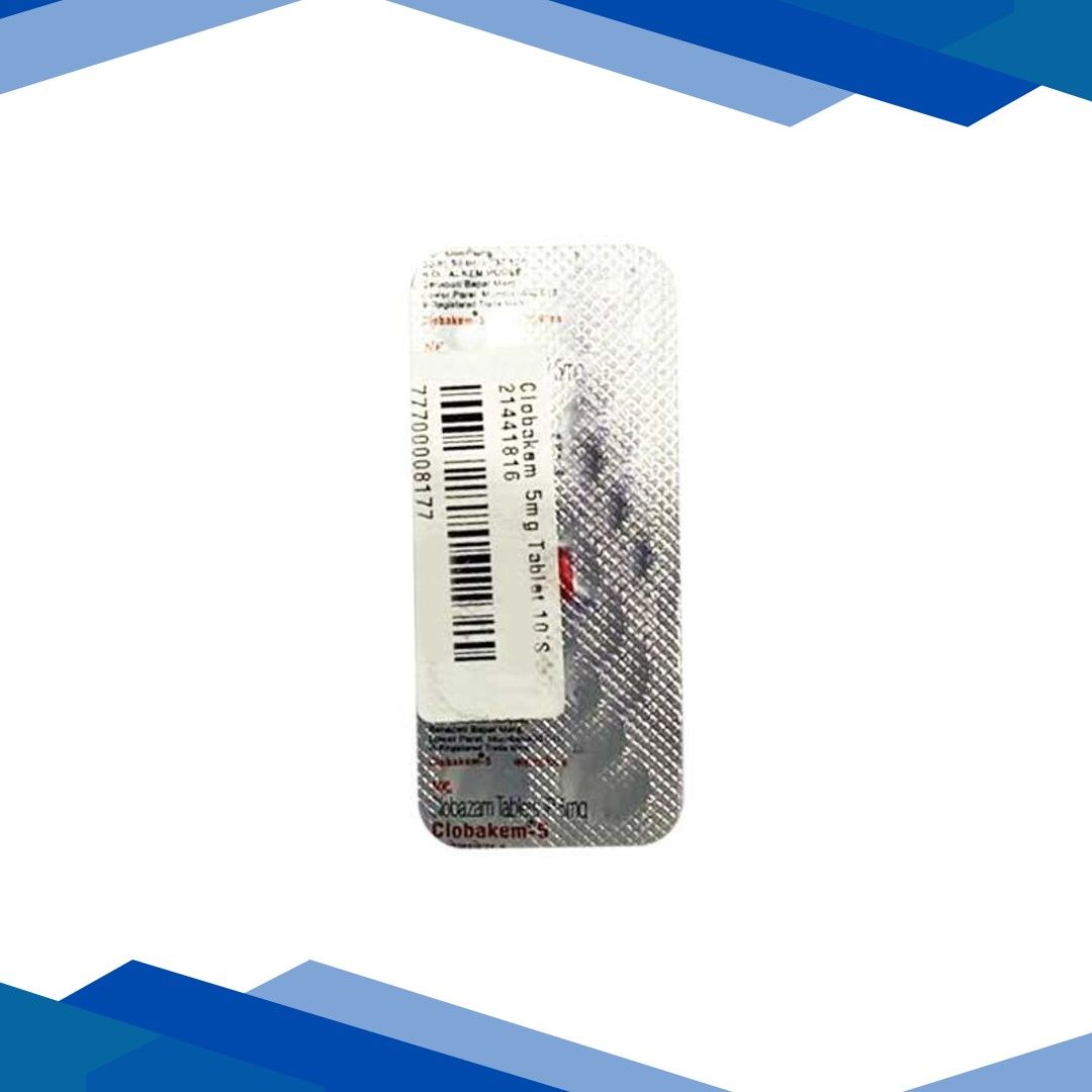Clobakem 5mg Tablet 10’S