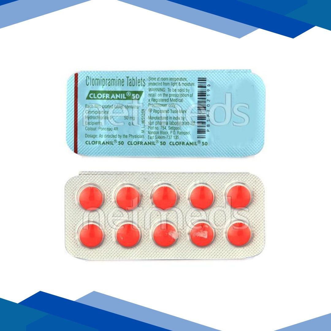 Clofranil 50mg Tablet 10’S