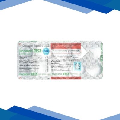 CLONABRIS 0.25 Tablet 10’s