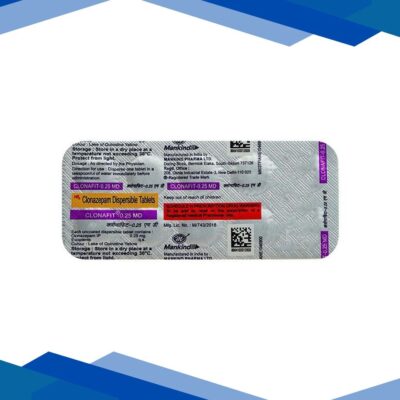 Clonafit MD 0.25mg Tablet 10’S