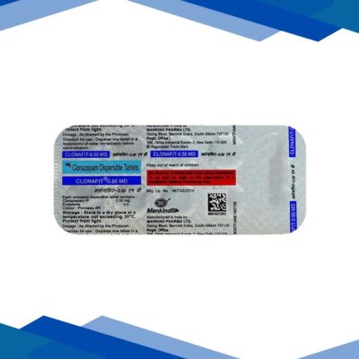 Clonafit MD 0.50mg Tablet 10’S