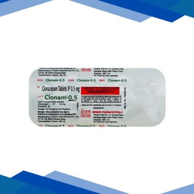 Clonam 0.5mg Tablet 10’S