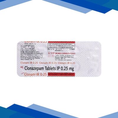 Clonam IR 0.25mg Tablet 10’S