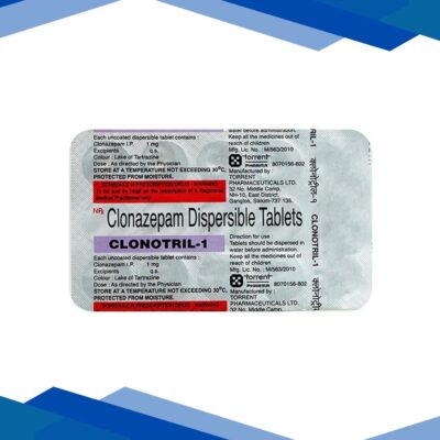 Clonotril 1mg Tablet 15’S
