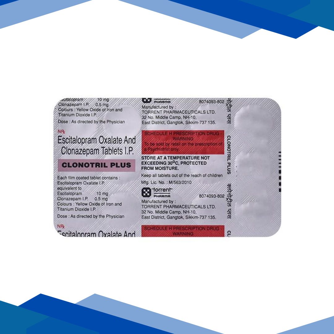 CLONOTRIL PLUS Tablet 15’s