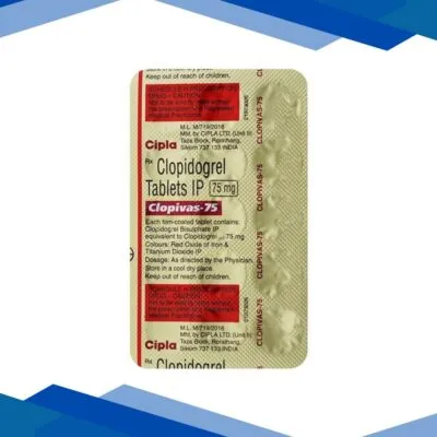 Clopivas 75mg Tablet 15’S