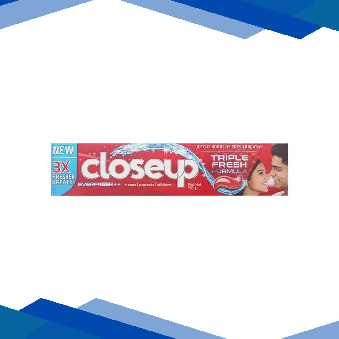 Closeup Ever Fresh++ Triple Fresh Formula Red Hot ToothPaste 150 gm