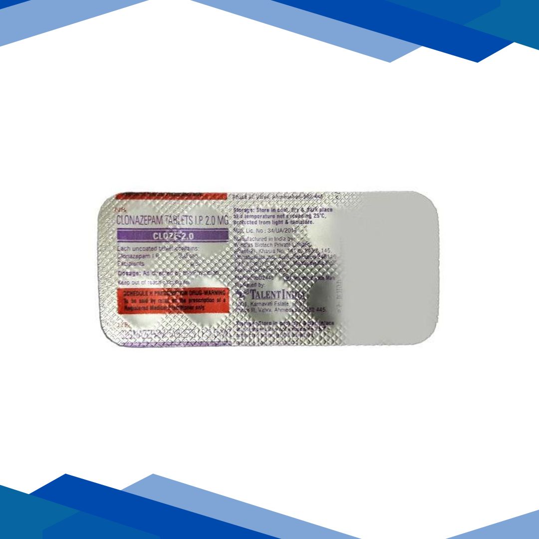 Cloze 2mg Tablet 10’S