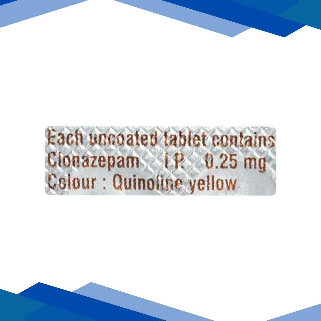 CNZEP 0.25mg Tablet 10’s