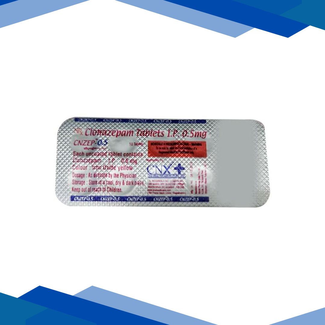 CNZEP 0.5mg Tablet 10’s