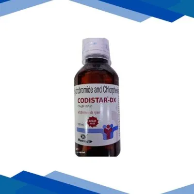 CODISTAR DX SUGAR FREE Cough Syrup 100ml