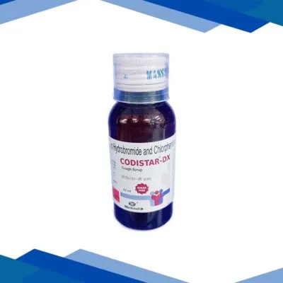CODISTAR DX SUGAR FREE Syrup 60ml