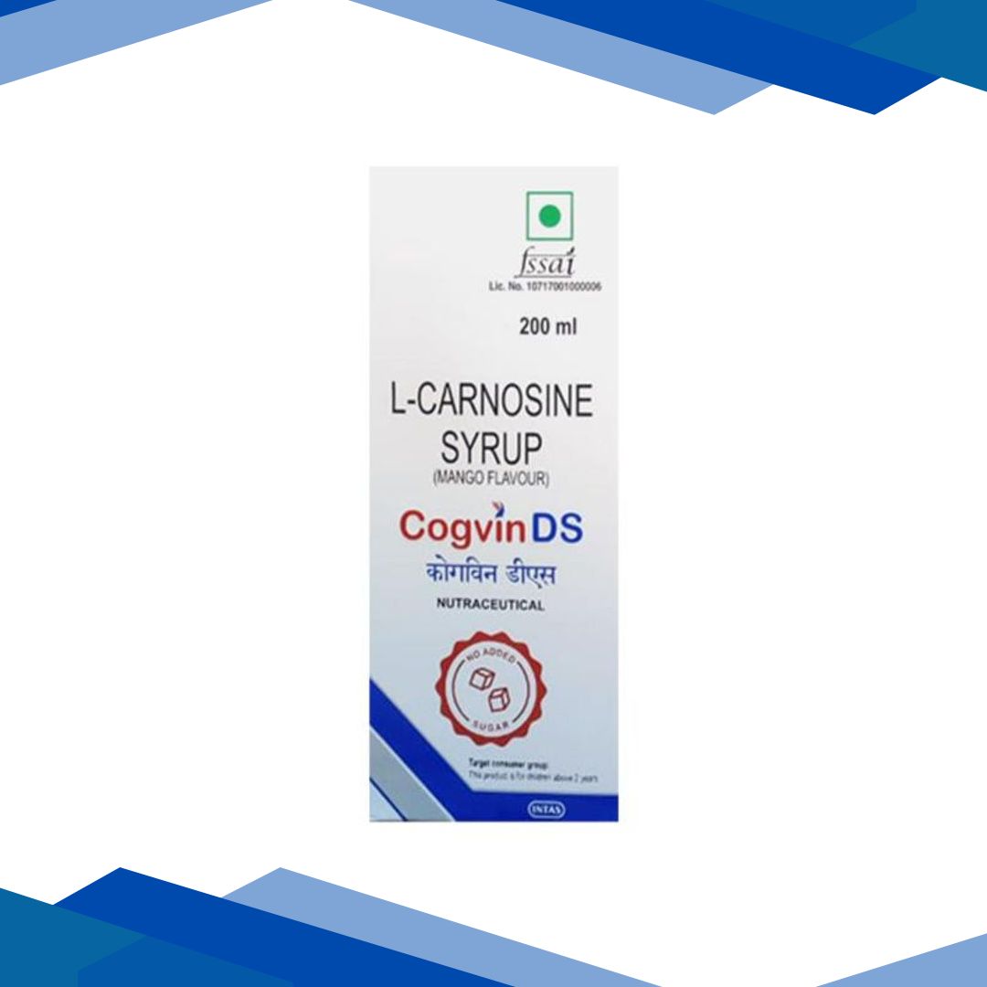 COGVIN DS NO ADDED SUGAR MANGO FLAVOUR Syrup 200ml
