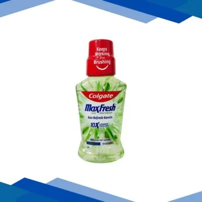 Colgate Max Fresh Plax Mouthwash – Fresh Tea 250 ml