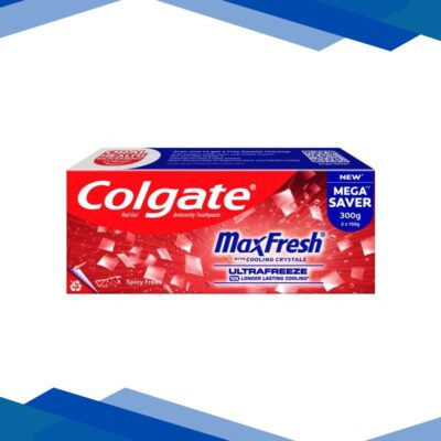 Colgate MaxFresh Anticavity Toothpaste Gel – Spicy Fresh 300 gm
