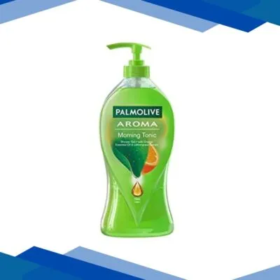 Colgate-Palmolive, Palmolive Body Wash Aroma Morning Tonic Pump, Shower Gel with 100% Natural Extracts 750 ml