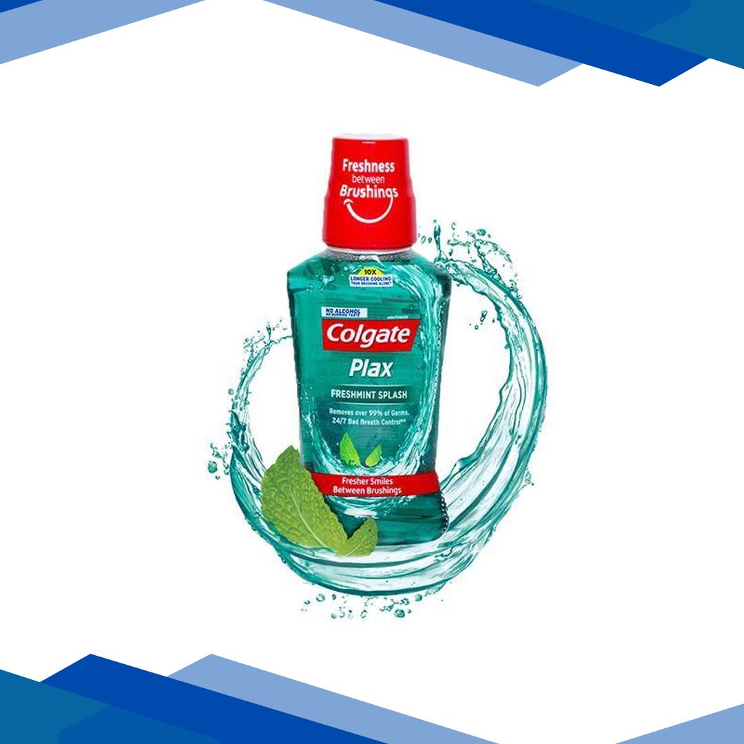 Colgate Plax Mouthwash – Freshmint Splash 250 ml