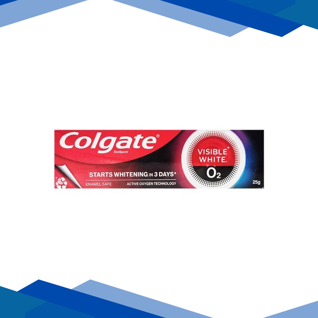 Colgate Visible White O2 Toothpaste 25 g