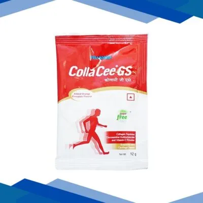 Collacee GS Added Orange Pineapple Flavour Sugar Free Powder 12gm