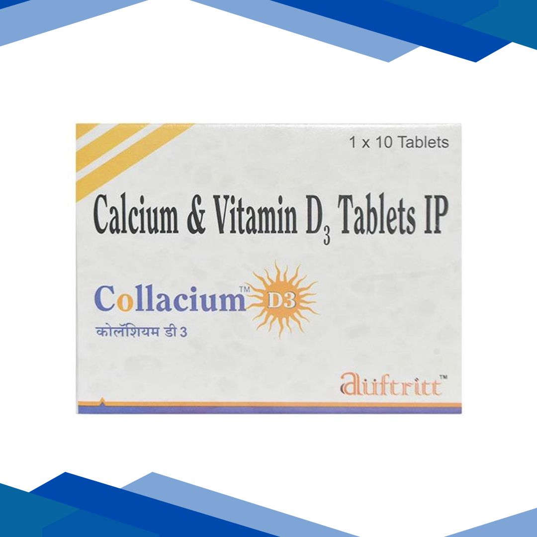 Collacium D3 Tablet 10’S