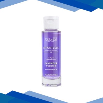 Color Fx Effortless Nail Enamel Remover Acetone free argan oil infused LavenderR1 50 ml