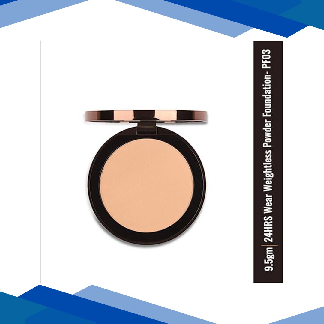 Colorbar 24Hrs Weightless Foundation Powder Pf003 9.5 Gm