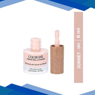 Colorbar Vegan Nail Lacquer Sorbet-041 8 ml