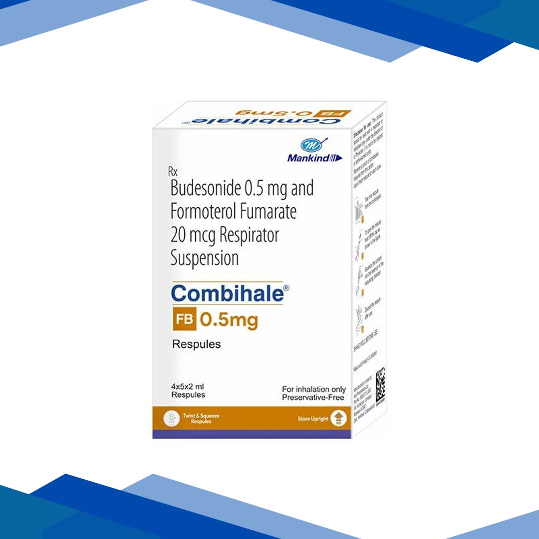 COMBIHALE FB 0.5mg Respules 5x2ml