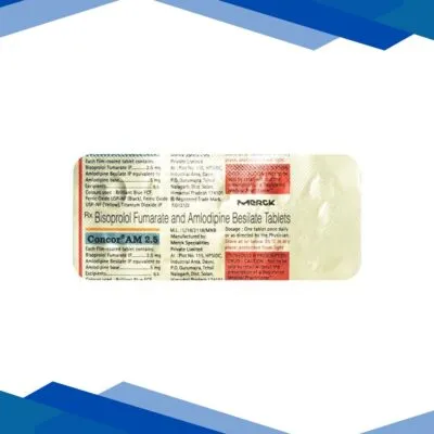 Concor AM 2.5mg Tablet 10’S