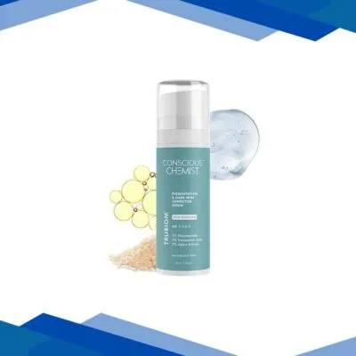 Conscious Chemist 5% Niacinamide Serum + 2% Tranexamic Acid + 2% Alpha Arbutin Fragrance Free 30ml