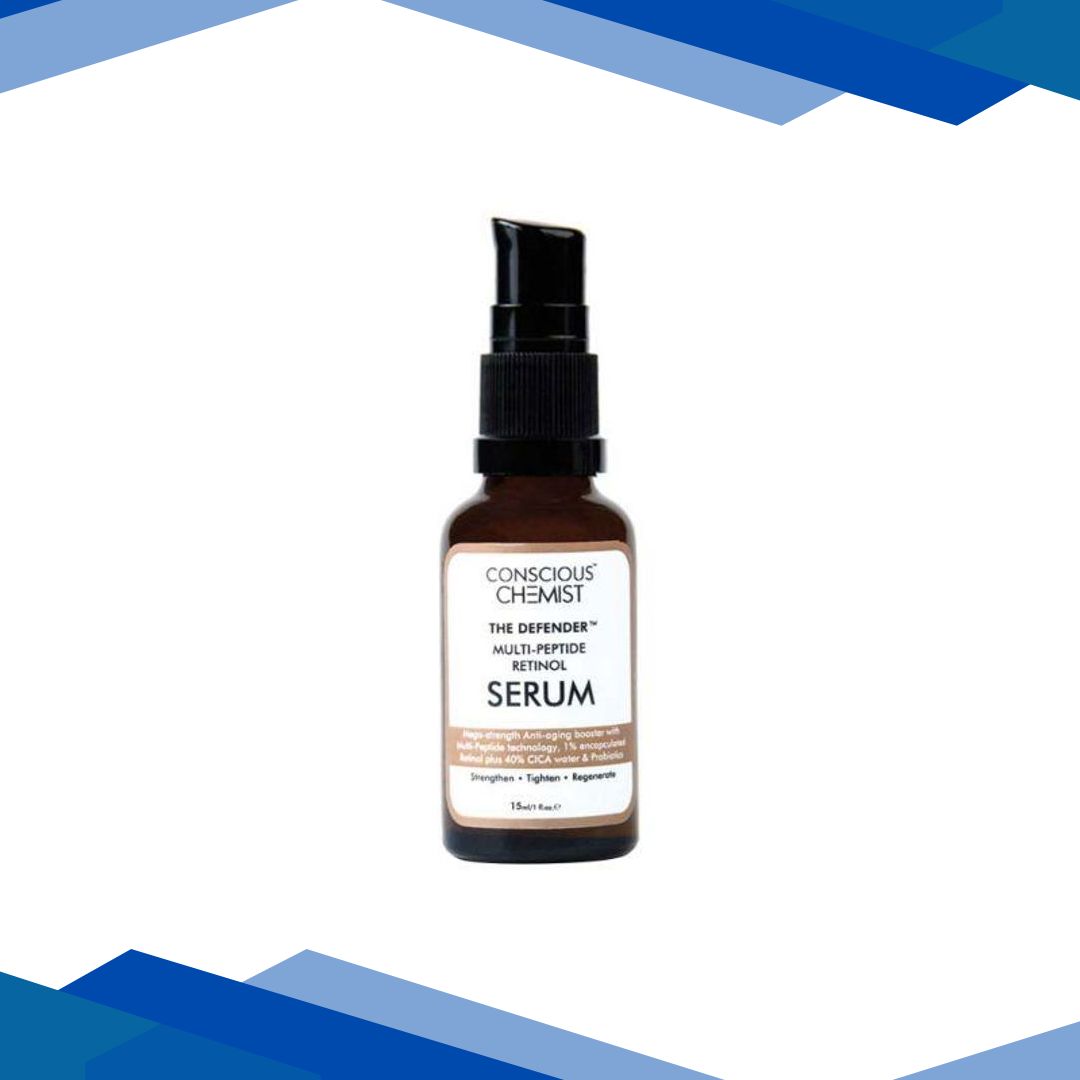Conscious Chemist Anti-Aging Serum 1% Encapsulated Retinol, Peptides & Probiotics 15 ml