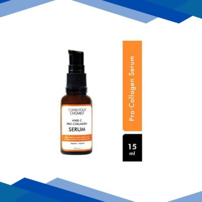 Conscious Chemist Brightening & Firming Serum 10% Vitamin C, Peptides & Anti-Oxidants 15 ml