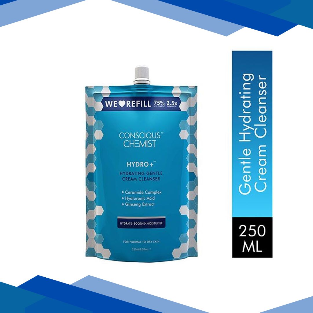 Conscious Chemist Gentle Hydrating Face Cleanser Super Saver Refill Pack 250 ml