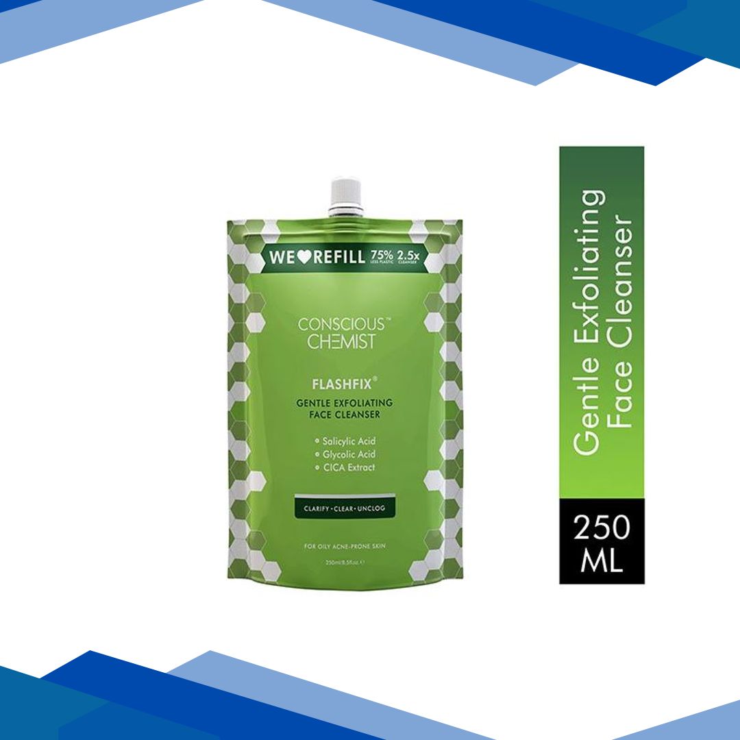 Conscious Chemist Gentle Oil Control Face Cleanser Super Value Refill Pack 250 ml