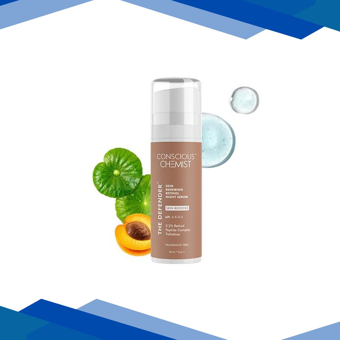 Conscious Chemist Peptide & 0.2% Encapsulated Retinol Anti Aging Face Serum for Fine Lines & Wrinkles 30ml