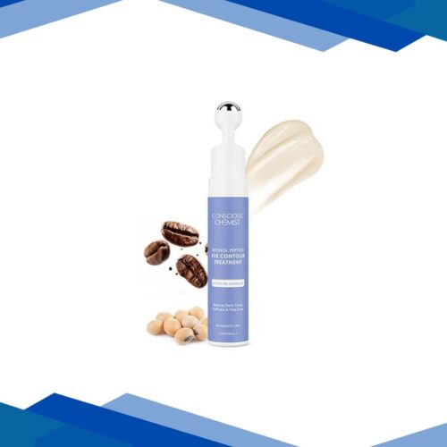 Conscious Chemist Under Eye Treatment Serum Time Release formula Caffeine & Peptides 10ml