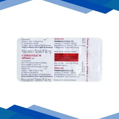 Consivas 40mg Tablet 10’S