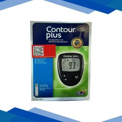 Contour Plus Blood Glucose Monitor with Strips 10’s