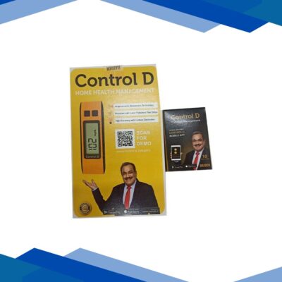 Control D Blood Glucose Monitoring Device + Free Blood Glucose Test Strips 10’s