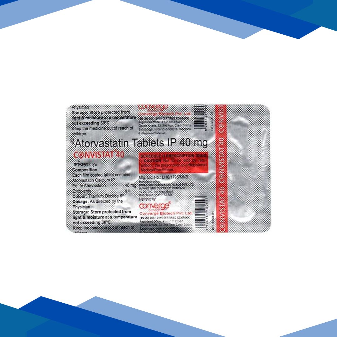 CONVISTAT 40 Tablet 15’s
