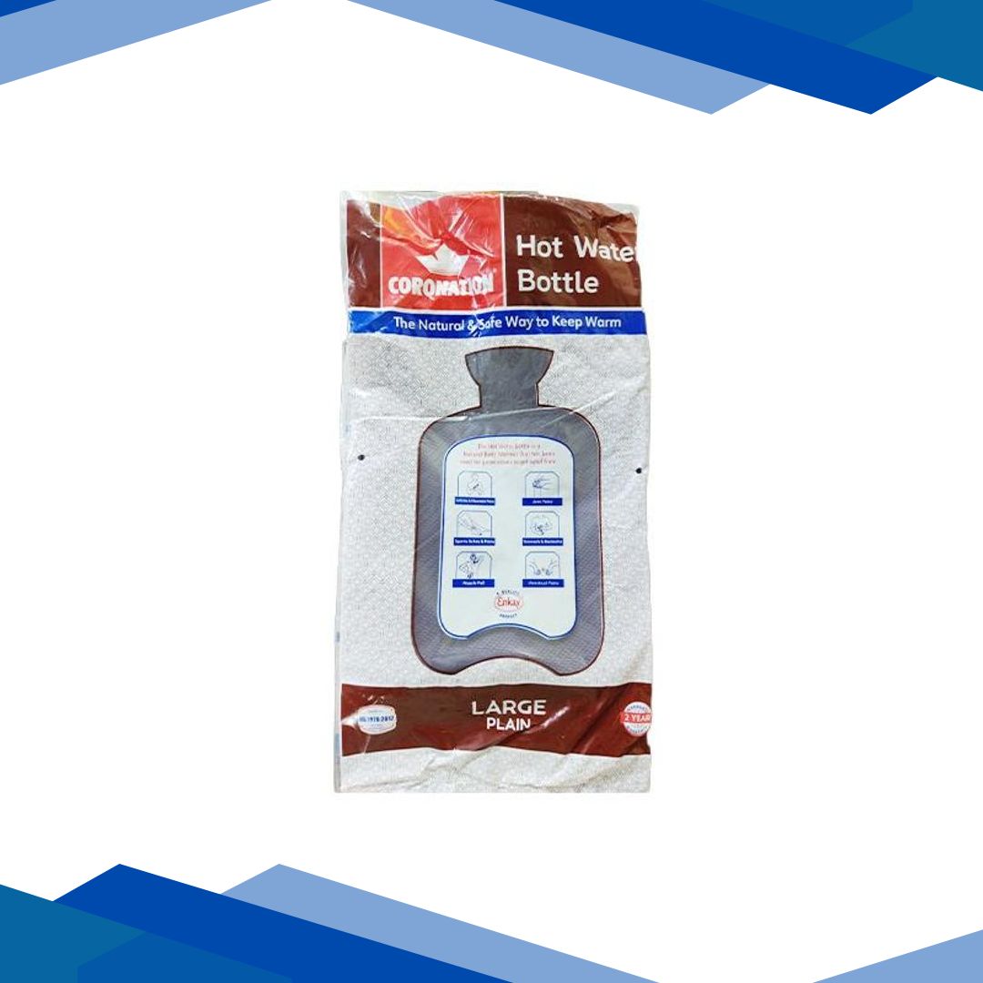Coronation Hot Water Bottle Plain (L) 1’s