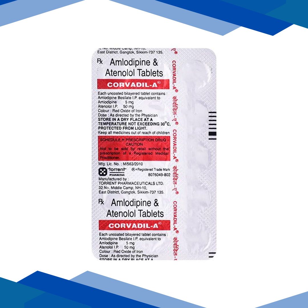 Corvadil A Tablet 15’S